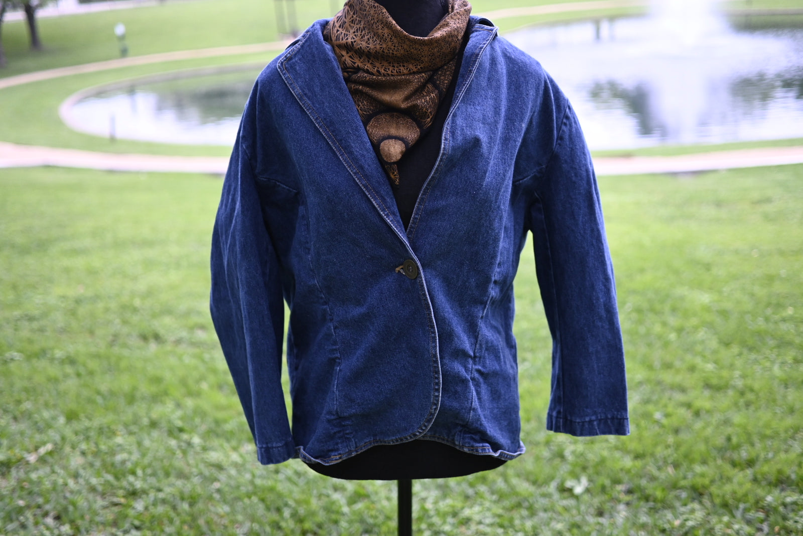 Upthrifted Blue Jean Jacket