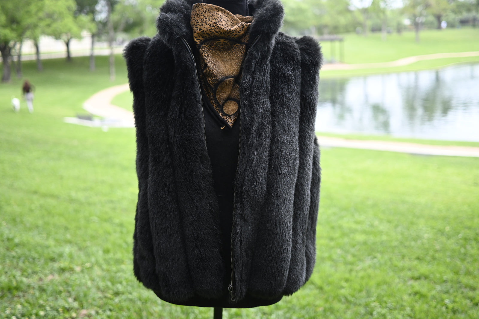Upthrift Fur Vest