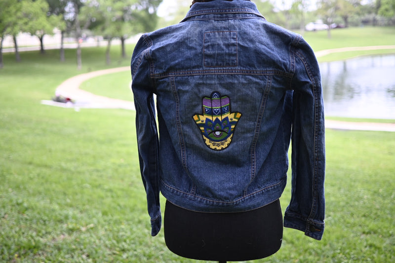 Upthrifted Blue Jean Jacket