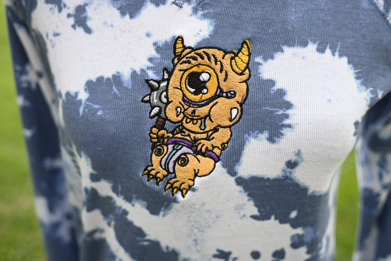 Upthrifted Long sleeve tie die Shirt